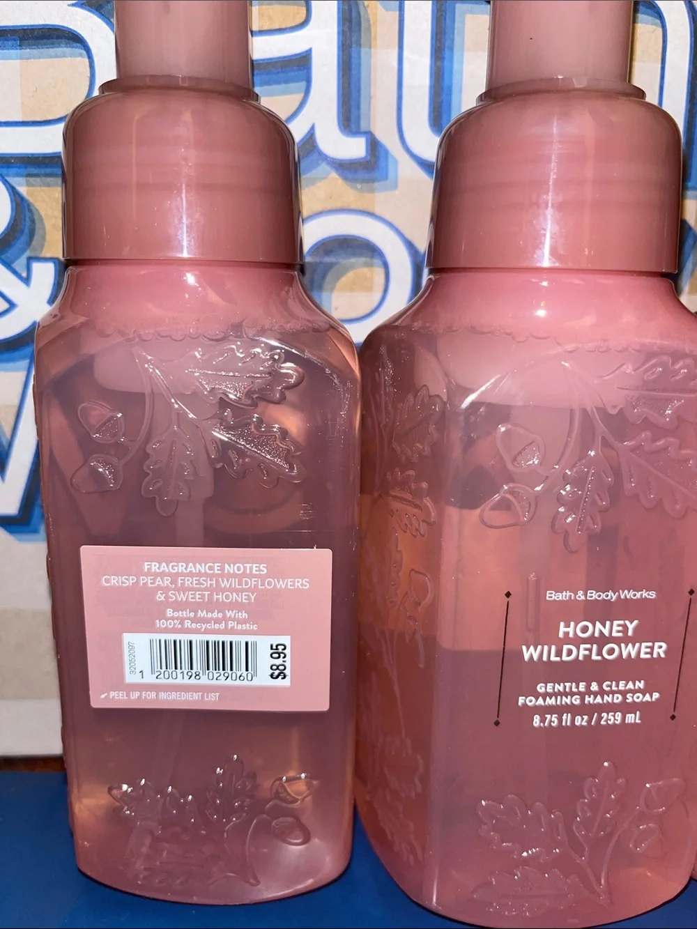 BBW HONEY WILDFLOWER Foaming Hand Soap Bundle x3
